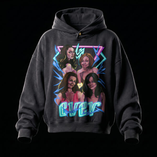 4Ever - Vintage Black - Boxy Hoodie