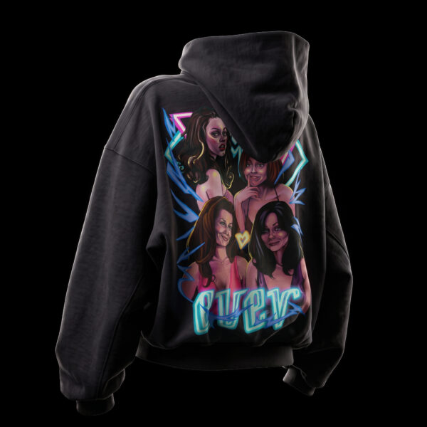 The Heir/4Ever - Black - Boxy Hoodie