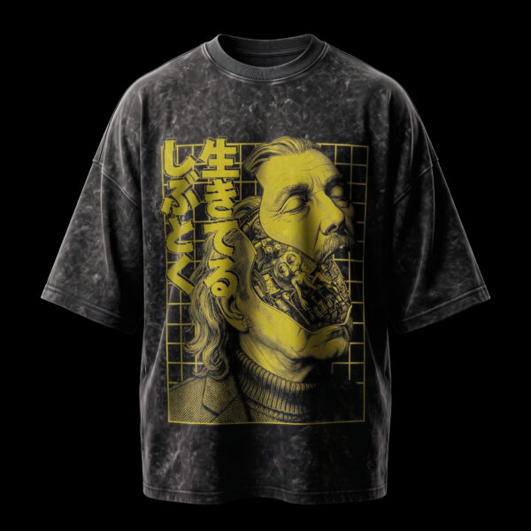 Human Suit - Snow Black Tee